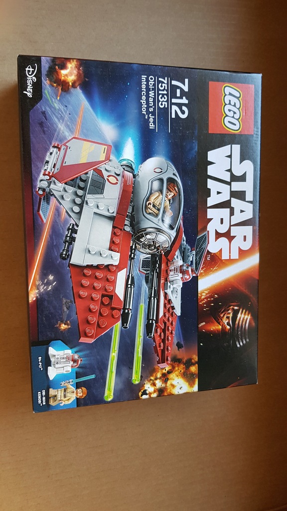 Klocki LEGO Star Wars Jedi Interceptor 75135