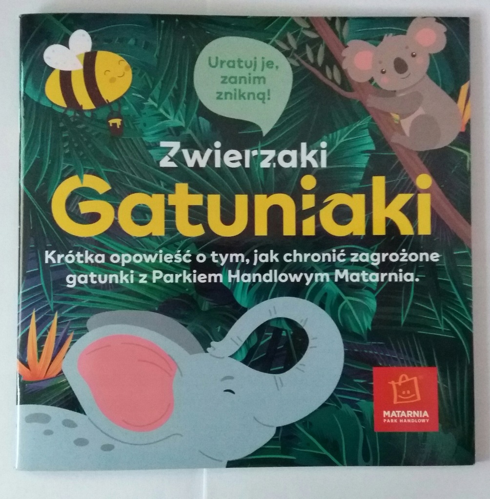 Zwierzaki Gatuniaki - książeczka