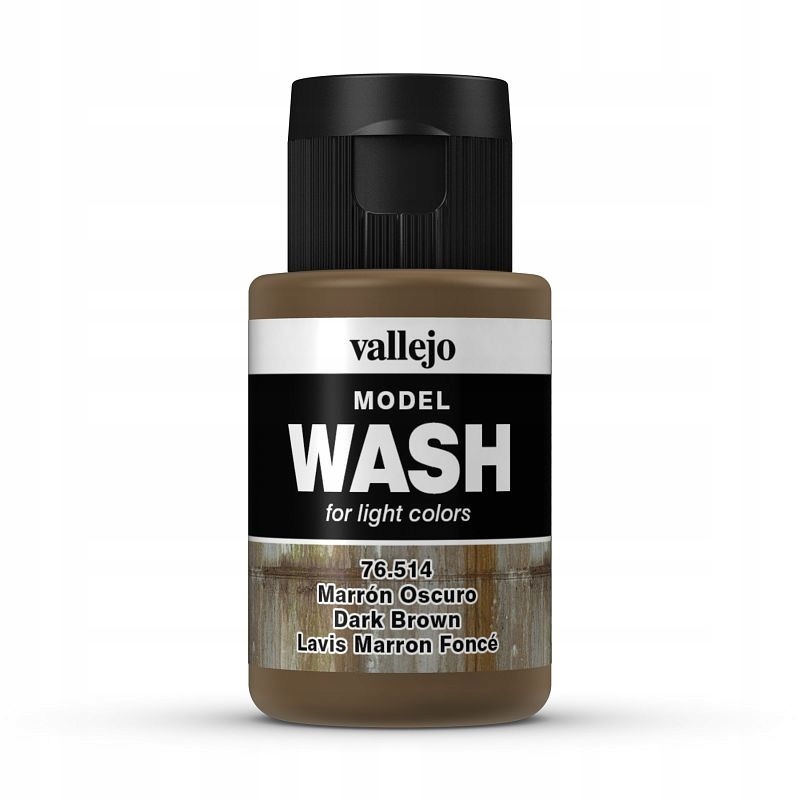 Farbka Vallejo Model Wash Dark Brown 35ml 76.514