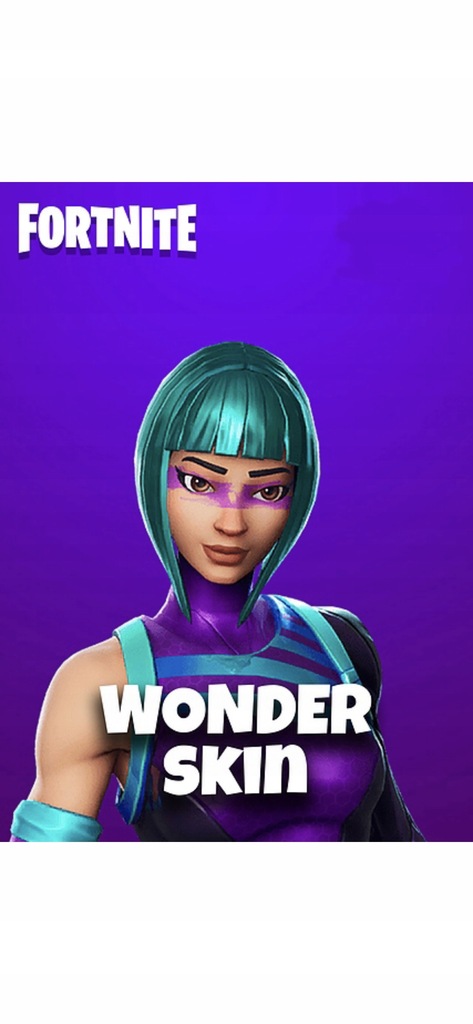 Fortnite Honor 20 Wonder Outfit Skin Skórka