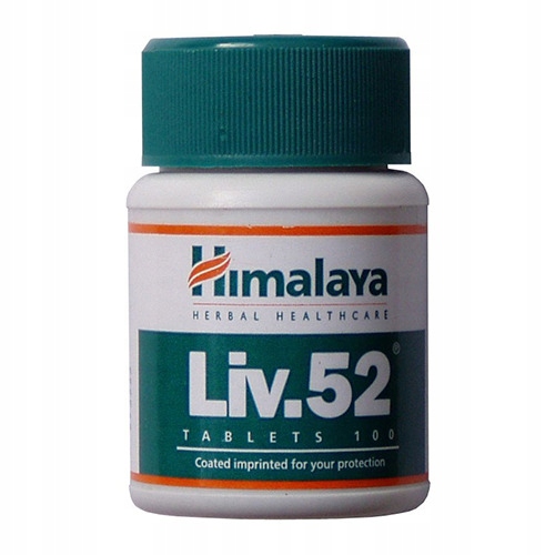 Himalaya Liv 52 4 x 100 tabletek data waż 10.2021