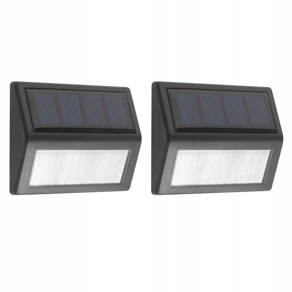 Solar 6Led Step Lights Auto ON/Off Path Outdoor Patio Stairs Deck ...