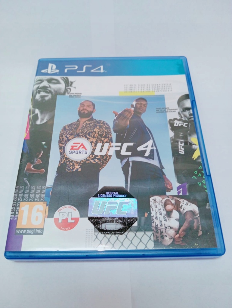 UFC 4 PS4 (4125/24W)