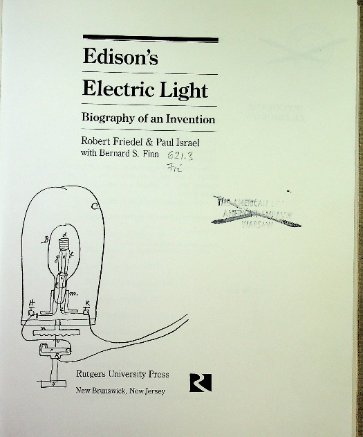 Edison s electric light biography of an
