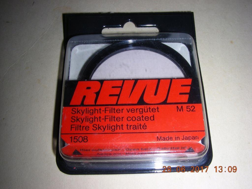 FILTR REVUE - SKYLIGHT M 52