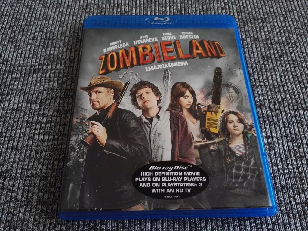 Zombieland blu-ray