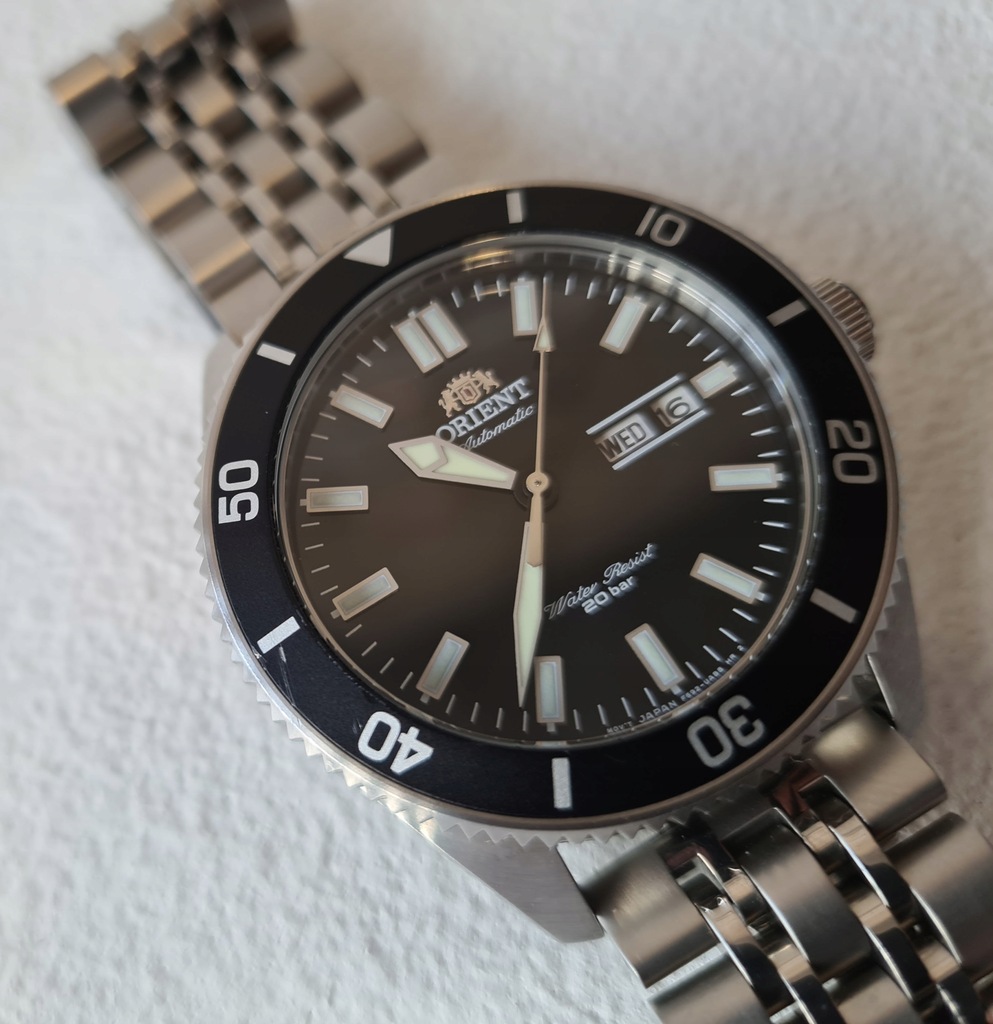 Zegarek Orient Kano diver + bransoleta jubilee