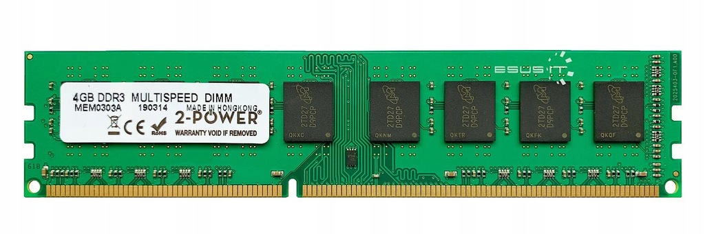 Pamięć RAM DDR3 2-Power 4 GB 1600 11