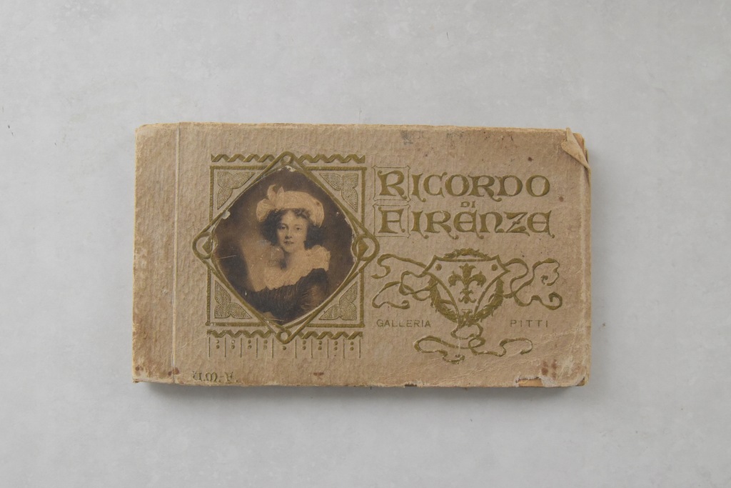 Włoskie pocztówki w bloku z 1924r