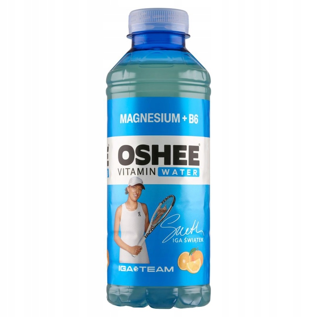 Oshee Vitamin Water Napój niegazowany o smaku cytryny-pomarańczy 555 ml