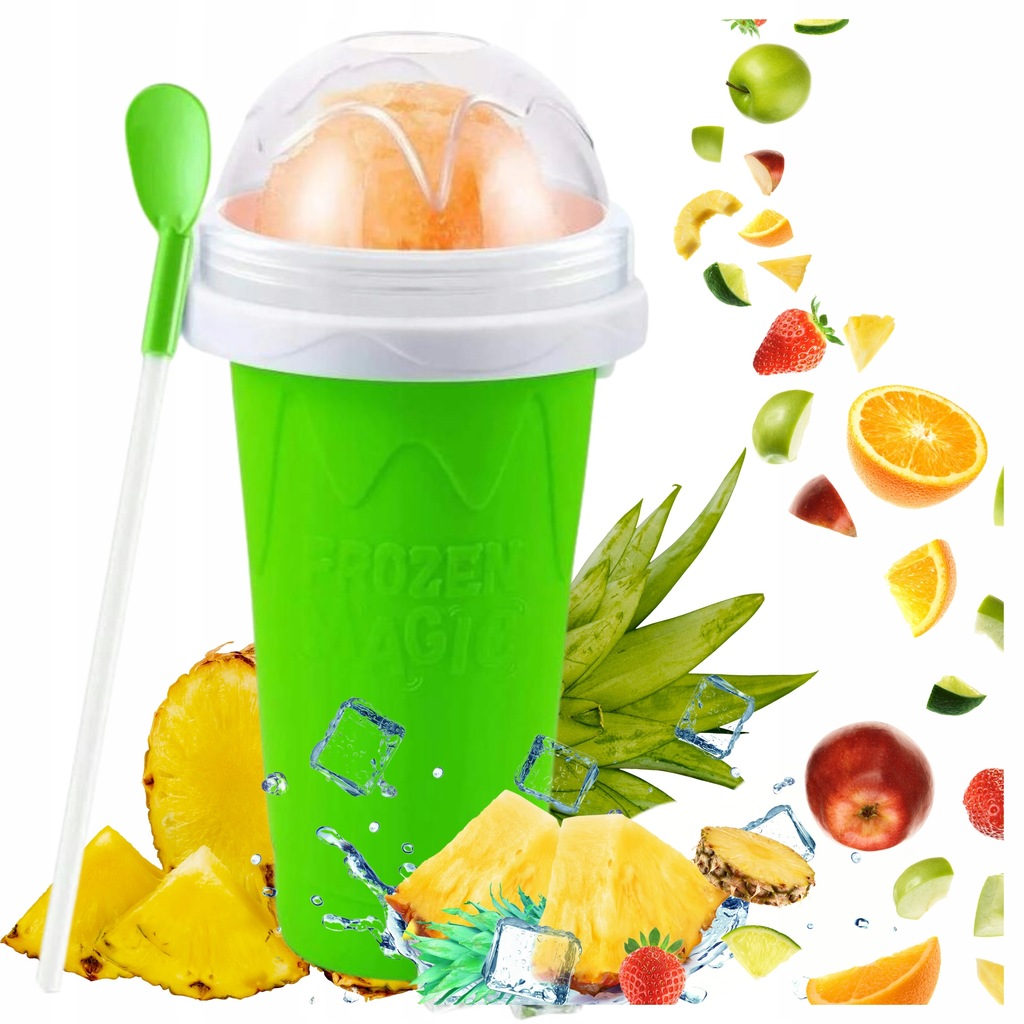 SLUSHY KUBEK DO ROBIENIA LODÓW SORBETÓW SLUSHY GRANITY KOLORY