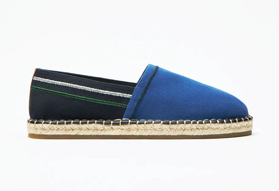 ZARA NIEBIESKIE BUTY ESPADRYLE MOKASYNY 43