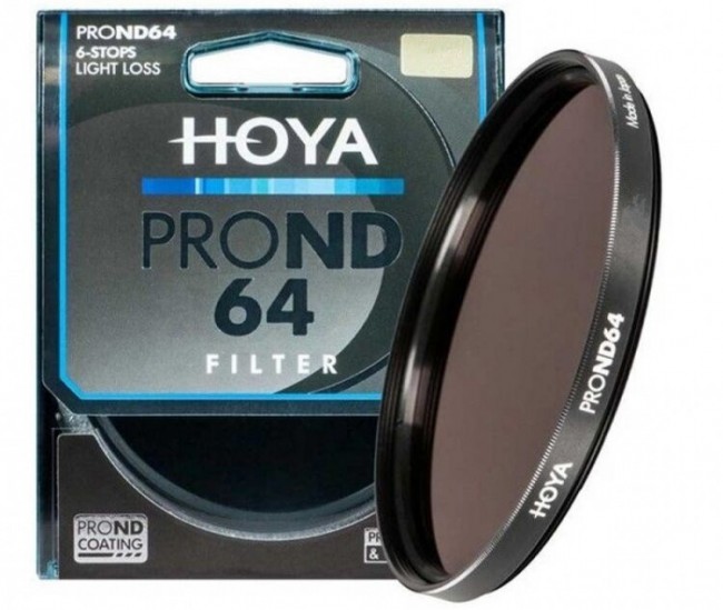 Filtr szary Hoya PRO ND64 62 MM