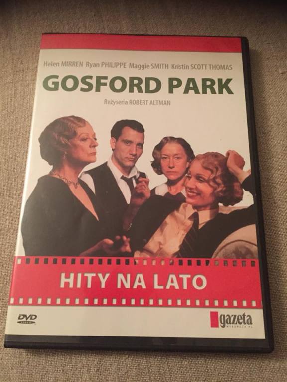 Film dvd Gosford Park