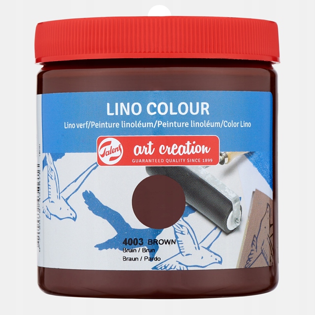 Farba Do Linorytu Graficzna 250 ml Brown Talens