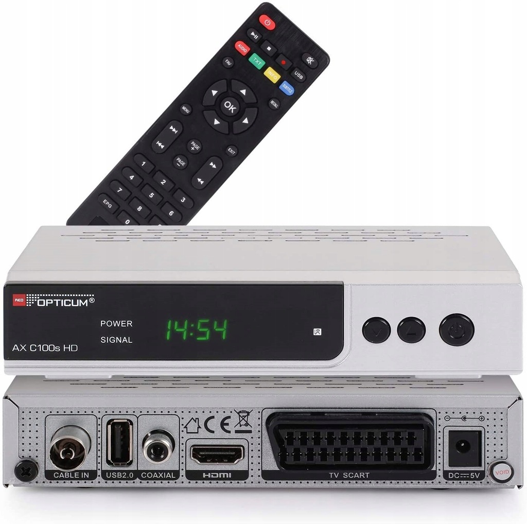 Tuner DVB-C Opticum/Globo HD C100 PVR E10850 - 12491716070 - oficjalne ...