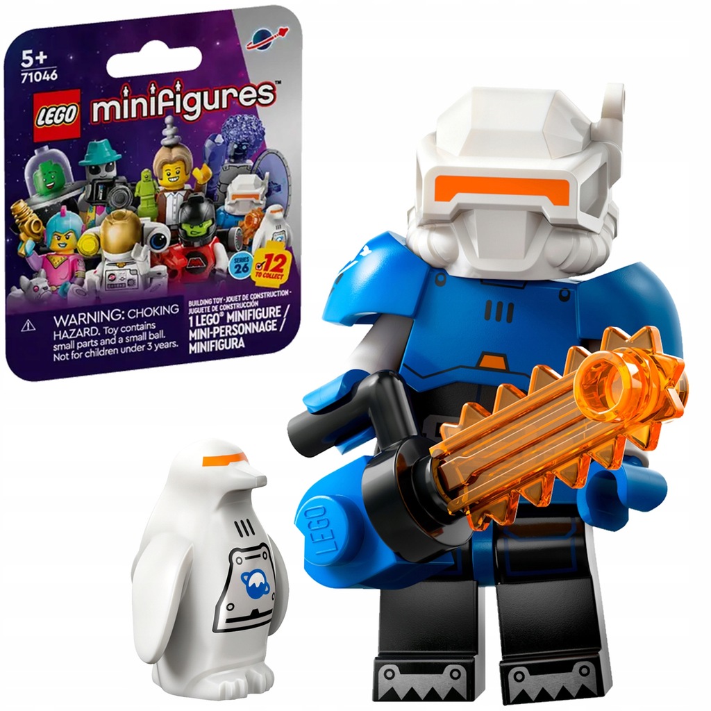 71046 - LEGO Minifigures - ODKRYWCZYNI LODOWEJ PLANETY col26-8 / Kosmos Ser