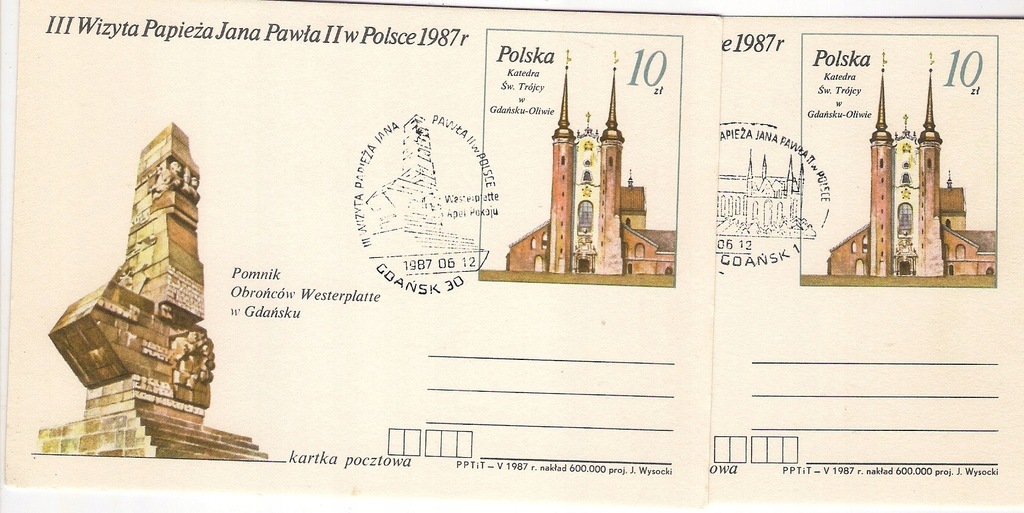 Polska III wizyta JP II, kas okol, Gdańsk