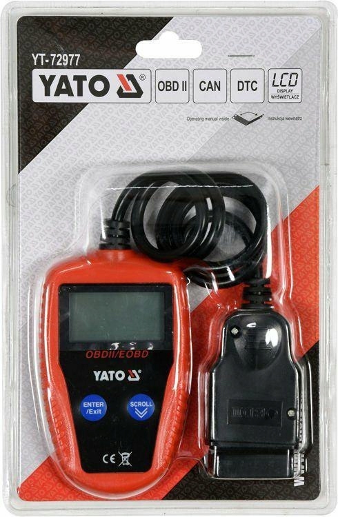 YATO TESTER DIAGNOSTYCZNY OBD/EOBD