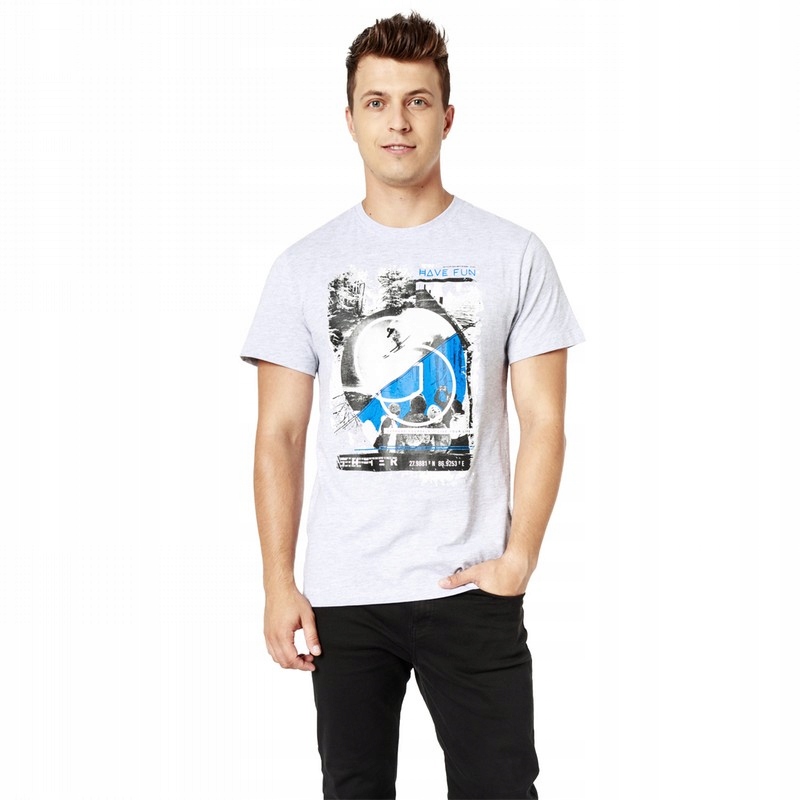 FEEWEAR (XXL) SS WHITEOUT t-shirt koszulka męska