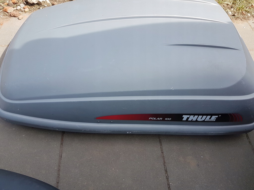 THULE Polar 100 kufer box na dach 140x80x40 350 L 8140279982 oficjalne archiwum Allegro
