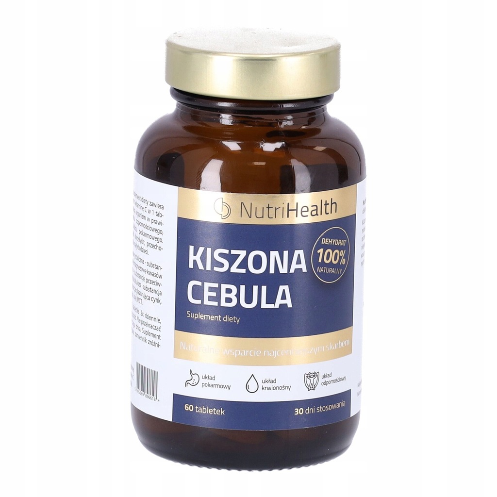 Suplement diety NutriHealth KISZONA CEBULA, (60 ka