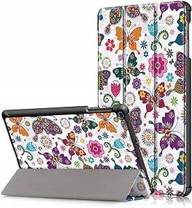 Etui Case na Tablet Samsung Galaxy Tab 10.1" Magnetyczny Kolorowy Kwiaty