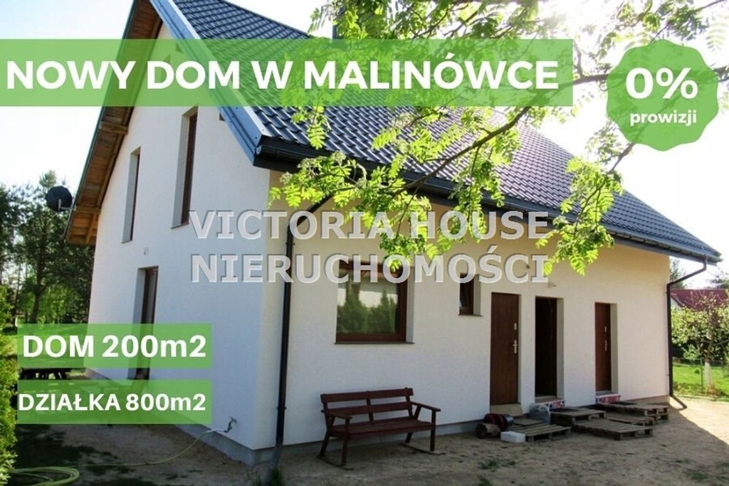 Dom, Malinówka Wielka, Ełk (gm.), 200 m²