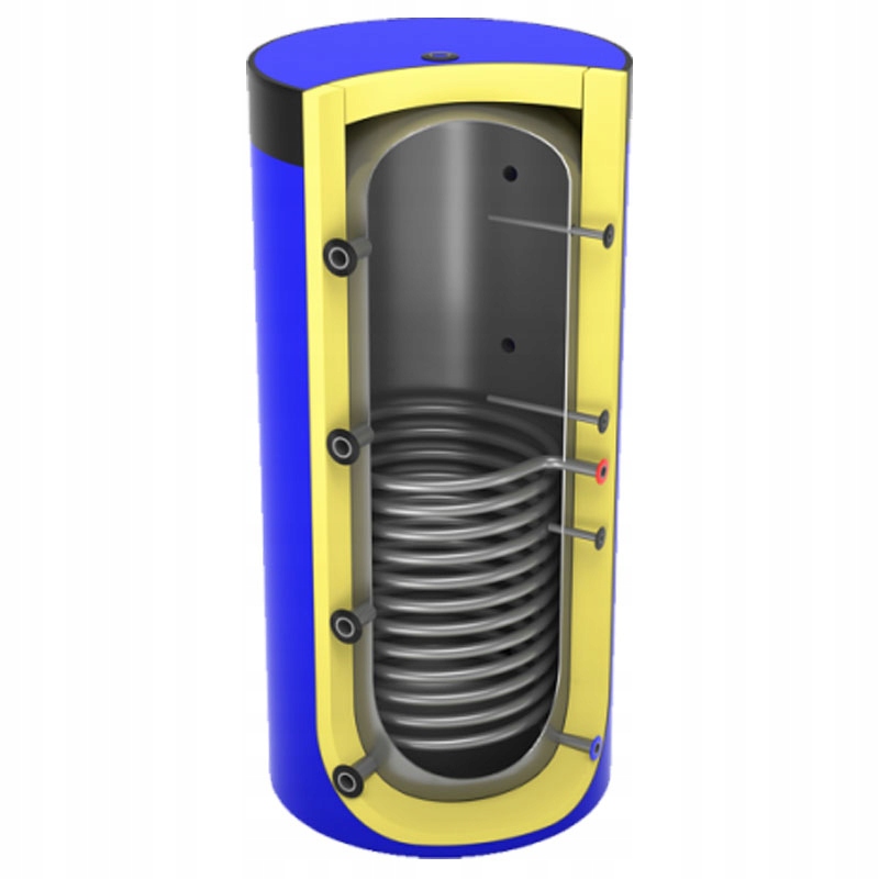 Bojler Podgrzewacz Zbiornik CWU LEMET 1500L Emaliowany z Jedną Wężownicą