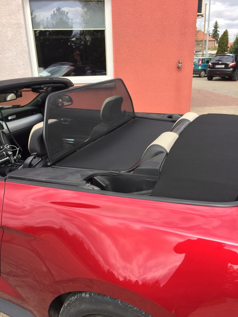 Aperta Windschott Für Ford Mustang 2014-2023 - 100% Passgenau Bis 80% Weniger Zugluft