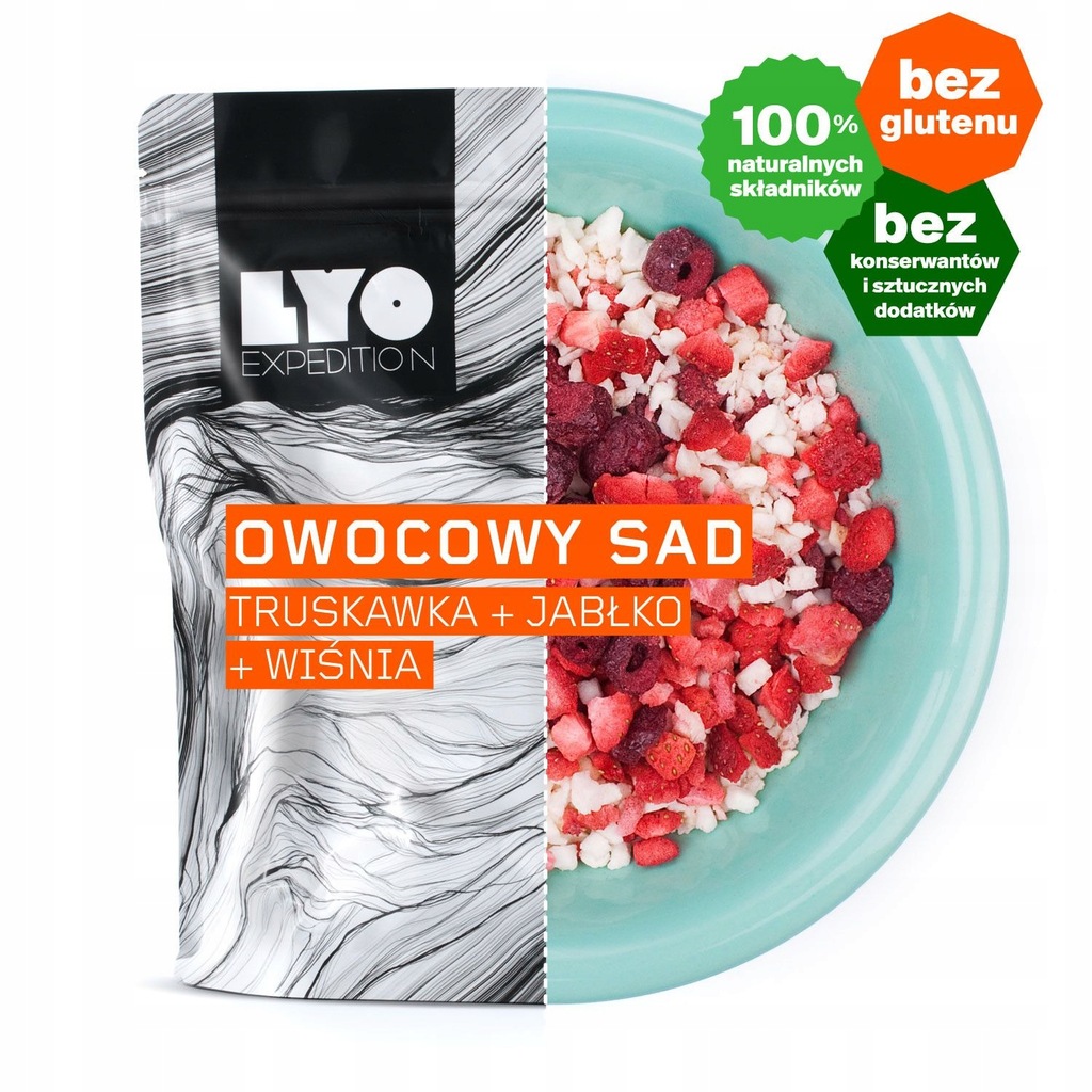 Mix owoców liofilizowanych Owocowy sad LYO Food