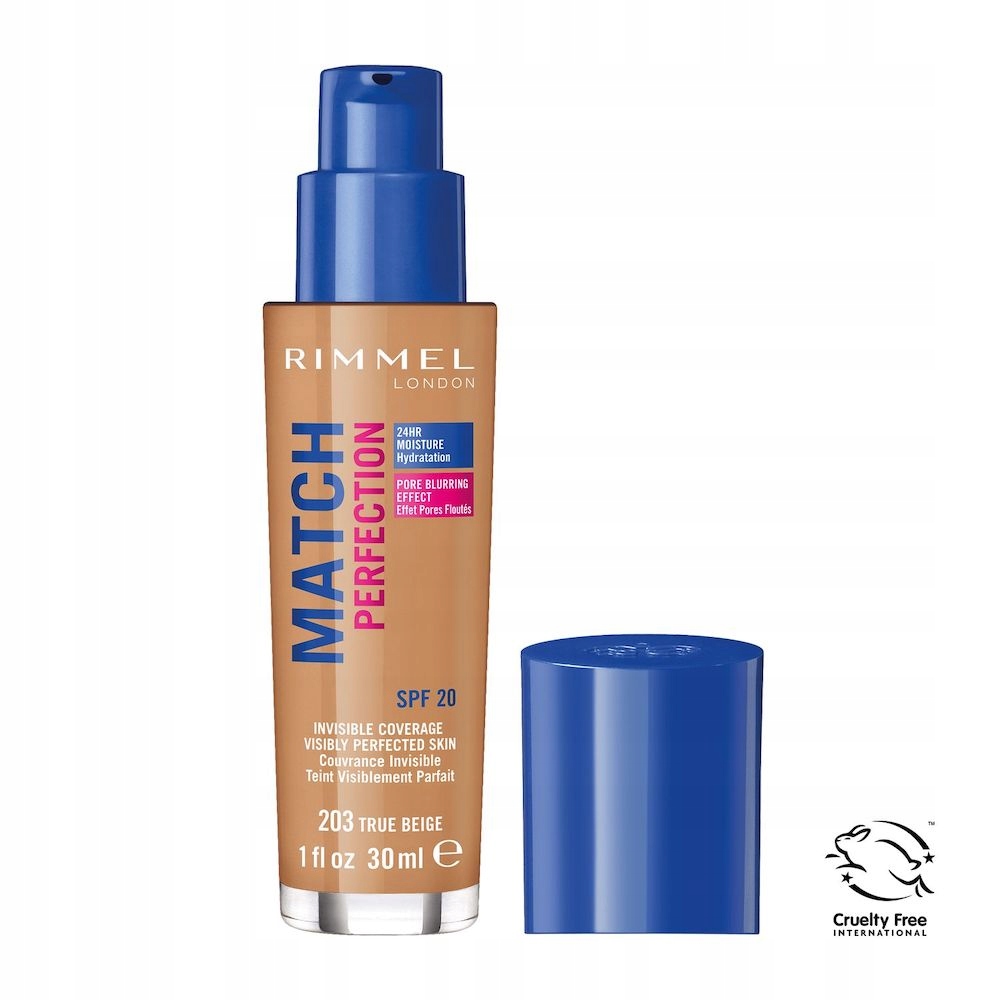 Rimmel Match Perfection Foundation podkład dopasowujący się do cery 2 P1