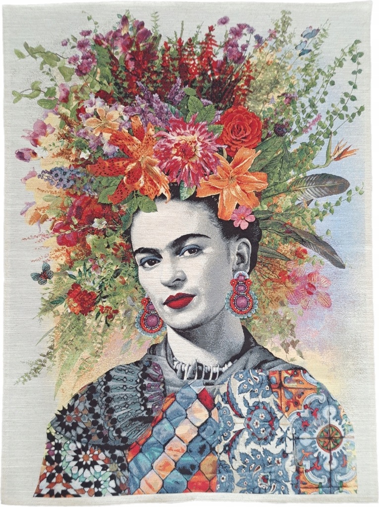 Obraz 88x118 cm AQ019 Frida Kahlo
