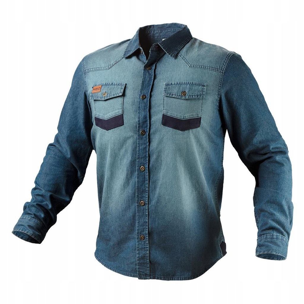 Koszula robocza DENIM, rozmiar XL 81-549 Neo