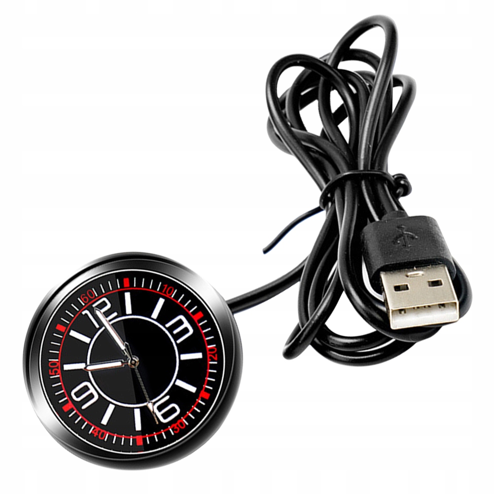 Night Glow Car Clock Dashboard Digital Clock Vehicle Clock Dashboard Clock