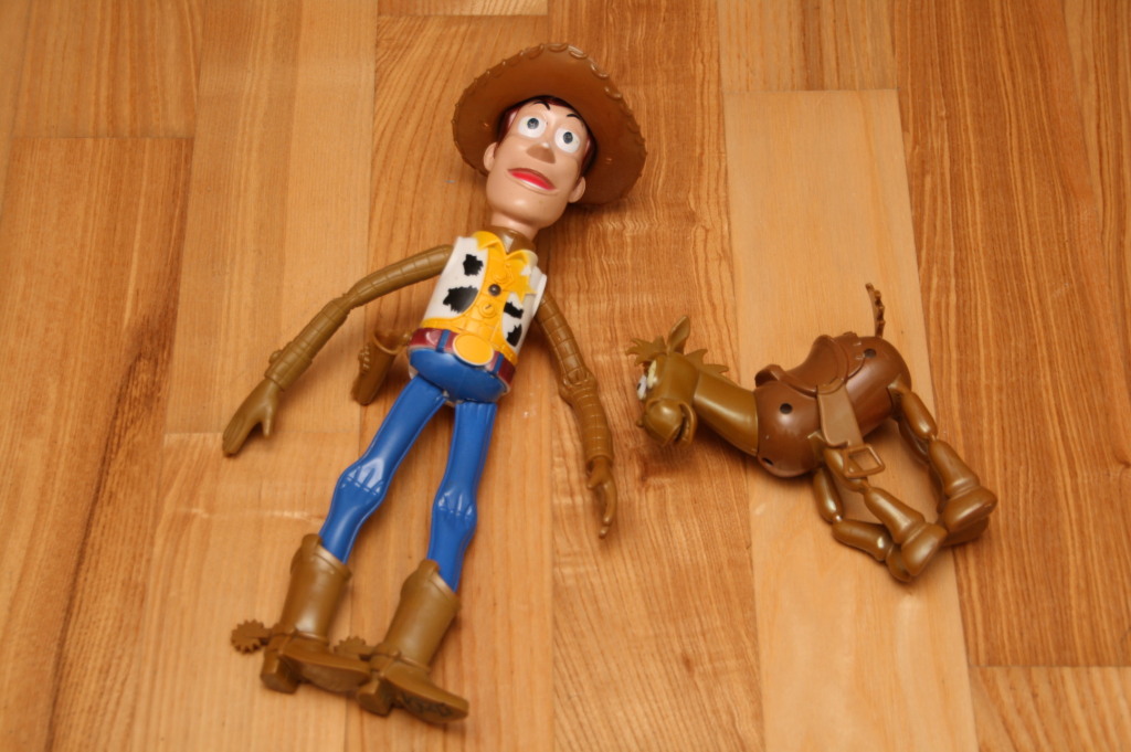 Toy Story Chudy i koń