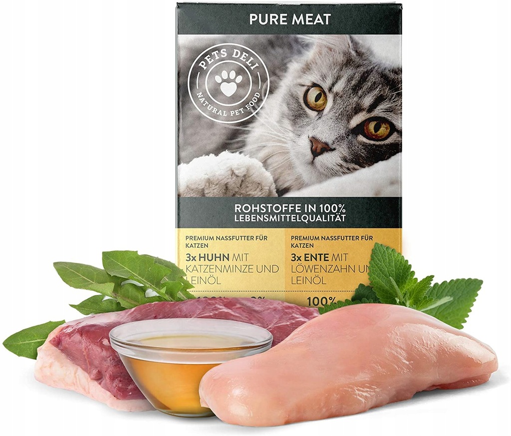 Zdrowa mokra karma dla kotów 85g