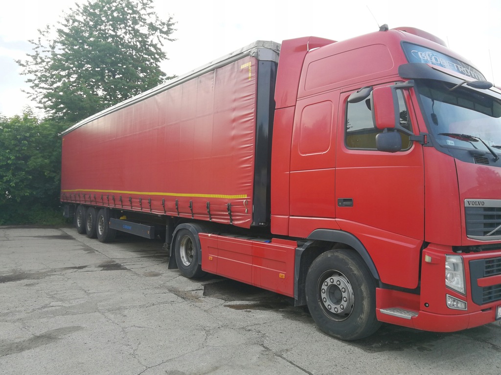 Ciągnik siodłowy VOLVO FH 13 500 km +Naczepa KRONE