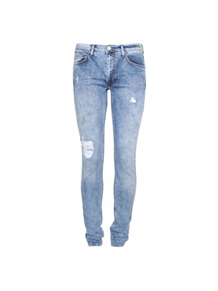 VERSACE JEANS JEANSY Z DZIURAMI SKINNY 36 -42%