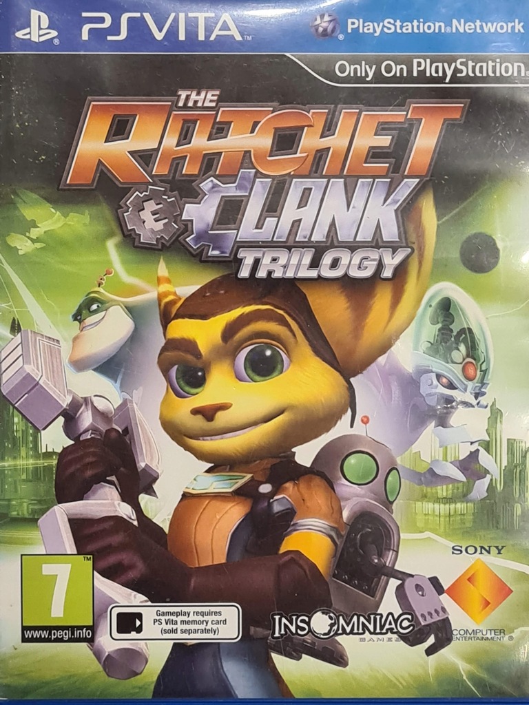 THE RATCHET AND CLANK TRILOGY PS VITA PSV