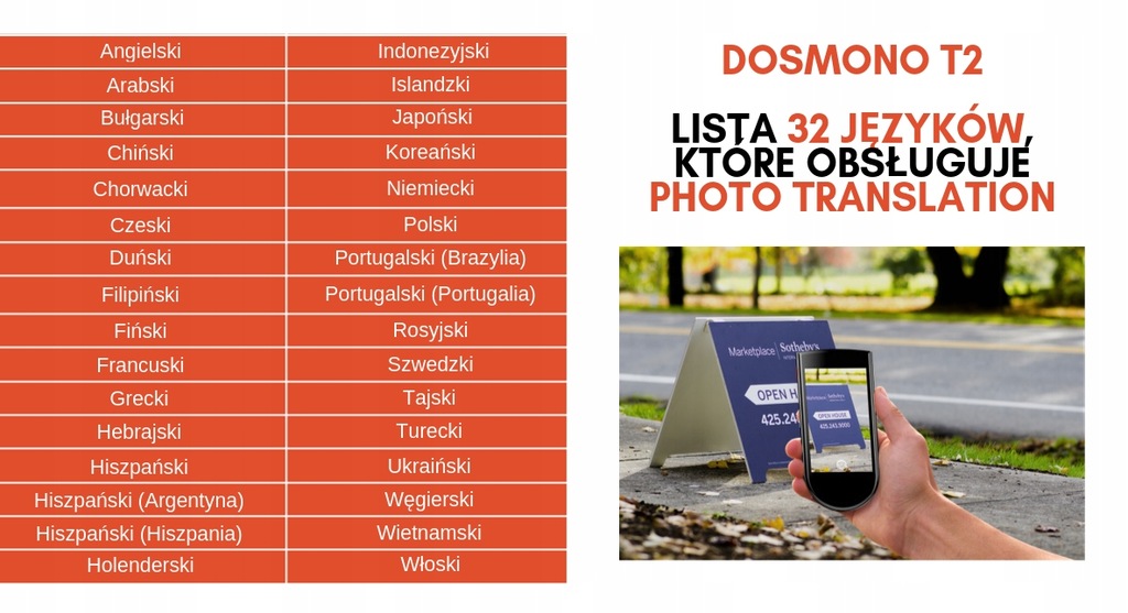 Купить Переводчик Dosmono T2 - перевод баннеров и фотографий: отзывы, фото, характеристики в интерне-магазине Aredi.ru