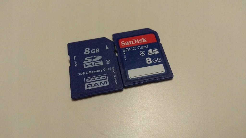 Karty SANDISK 8 GB - 2 sztuki BCM