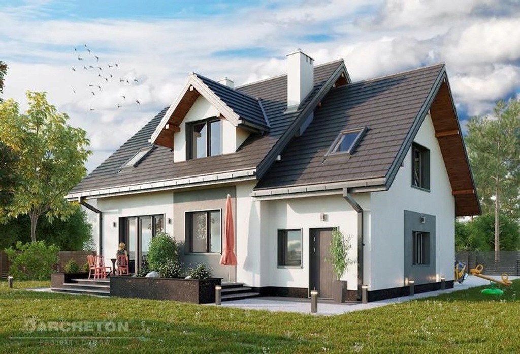 Dom, Twardowice, Bobrowniki (gm.), 206 m²