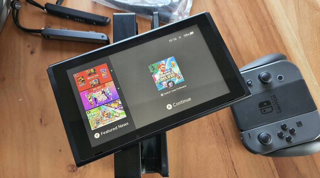 Nintendo Switch JoyCon Szary (XAJ 7000364433) 9310520654 oficjalne