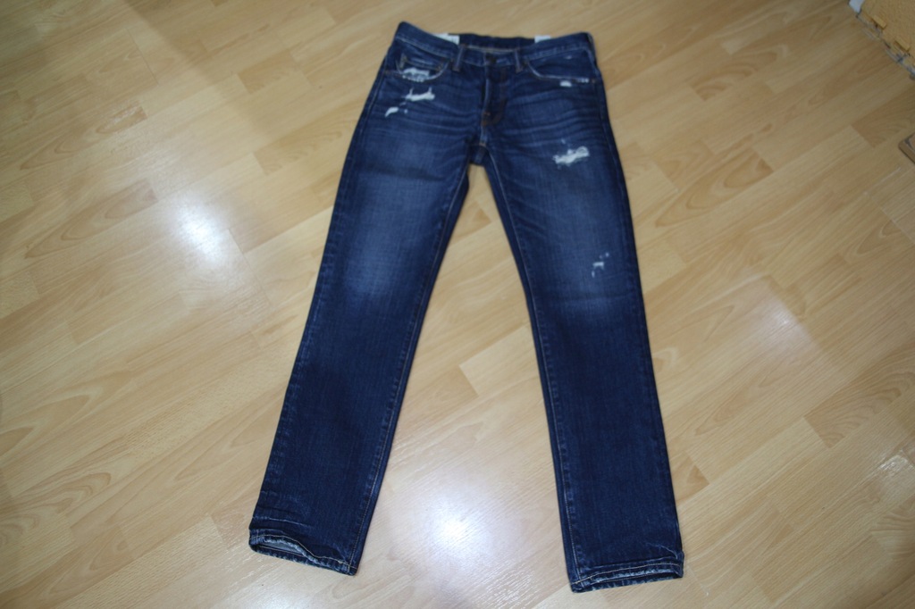 Abercrombie spodnie jeans 31x32 vintage BDB+