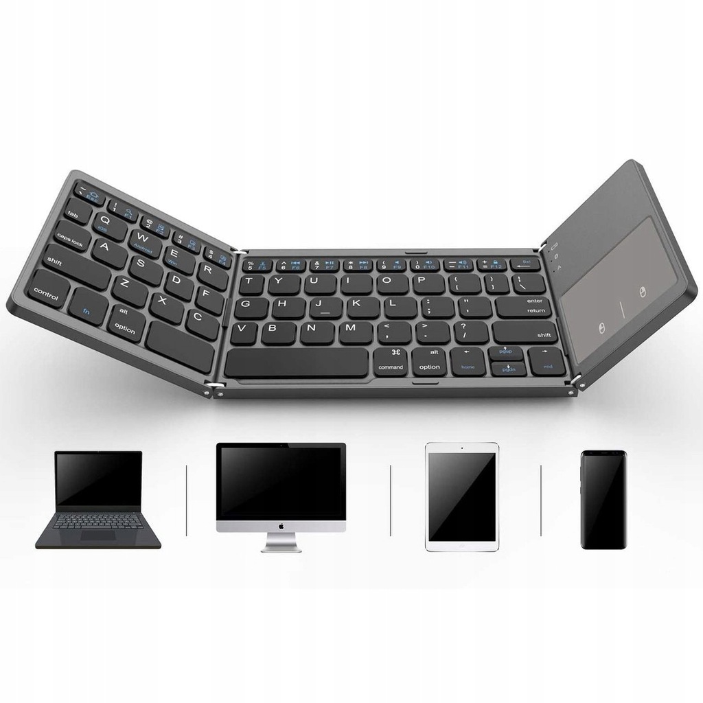 Купить Складная беспроводная Bluetooth-клавиатура: отзывы, фото, характеристики в интерне-магазине Aredi.ru