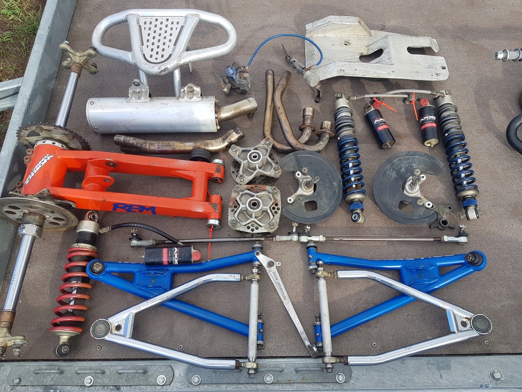 Амортизаторы на Yamaha Raptor