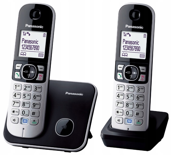 Panasonic KX-TG6812 Telefon bezprzewodowy DUO