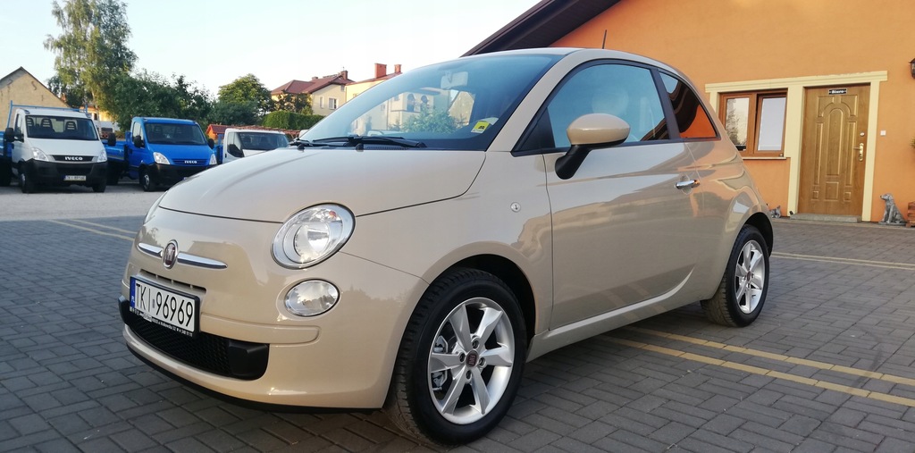 FIAT 500 JAK NOWY TYLKO 17000 KM AUTOMAT SALON