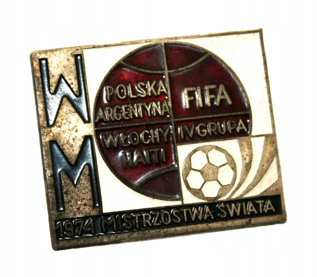 odznaka FIFA 1974 Mistrzostwa Świata